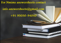 Nmims Assignment Help Service