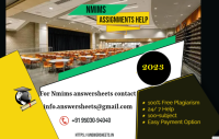 NMIMS April-May 2023 MBA assignments - The objectives of an IT security policy is the preservation of confidentiality, i