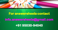 KAZIAN Master of Business Administration CASE STUDY ANSWER SHEETS